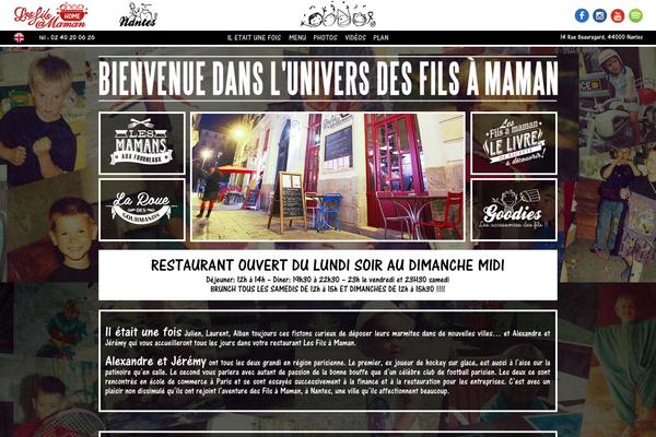 FAM theme site design template sample