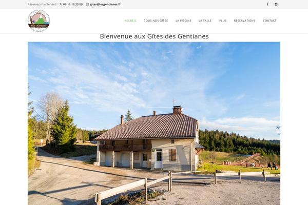 Howes-child theme site design template sample