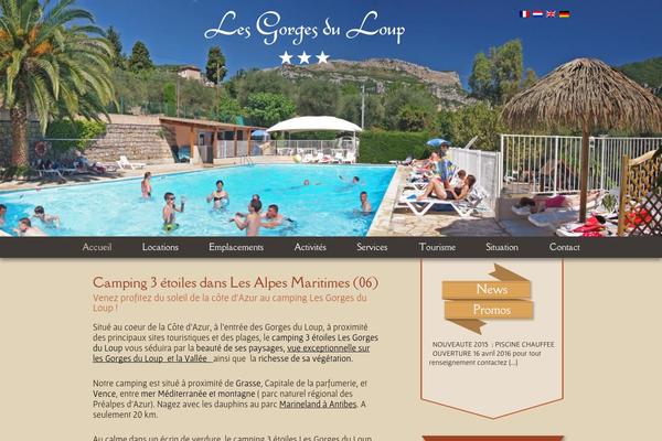 Fcx theme site design template sample