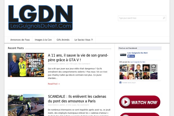 lesguignolsdunet.com site used Lightly