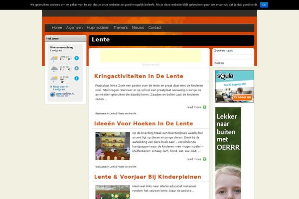 Site using Super RSS Reader plugin