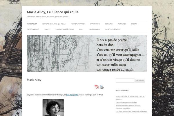 Site using ALO EasyMail Newsletter plugin