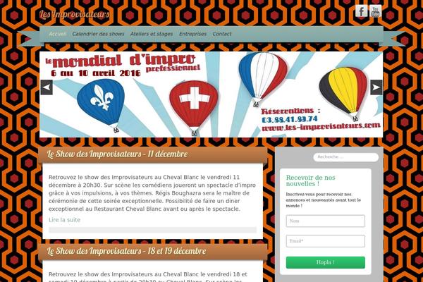 lesimprovisateurs.com site used iRibbon