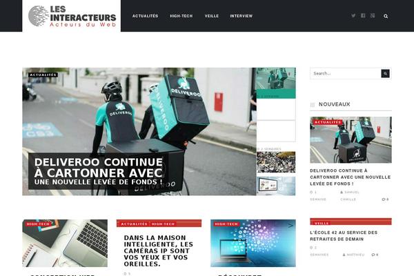lesinteracteurs.net site used Mh_magazine_lite