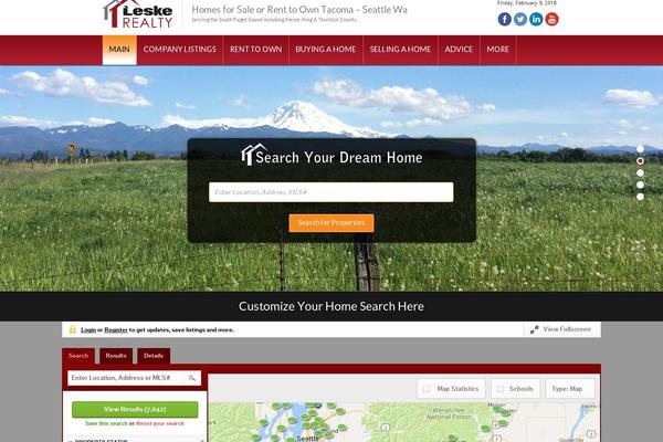 Site using dsIDXpress IDX Plugin plugin