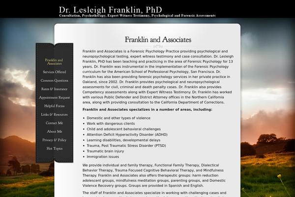 Memoir theme site design template sample