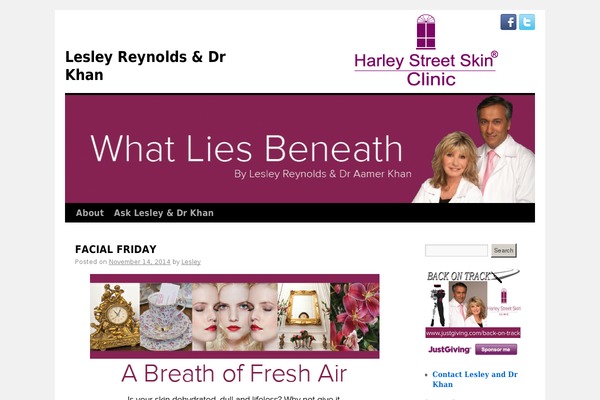 Twenty Ten theme site design template sample