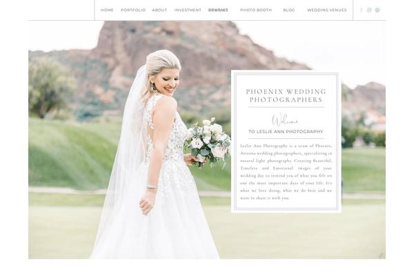 Showit theme site design template sample