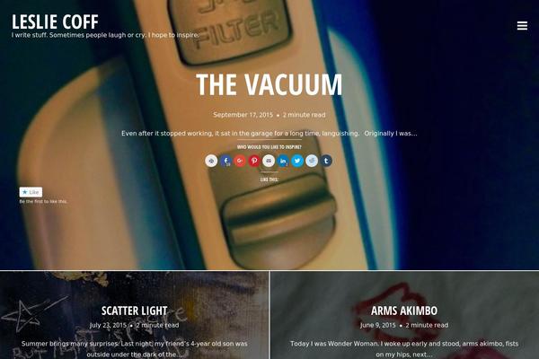 Ink Child theme site design template sample