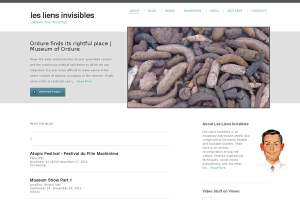 lesliensinvisibles.org site used Yourfolio