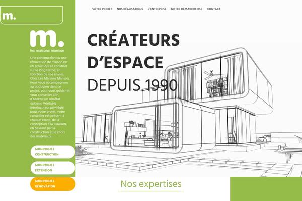 lesmaisonsmanson.com site used Child-theme-flibustiers