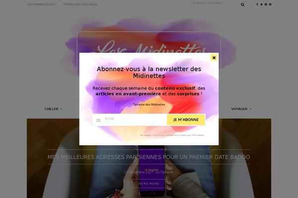 Site using Pop-Up CC plugin