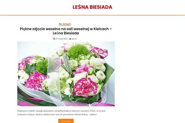 Fairy Blog theme site design template sample