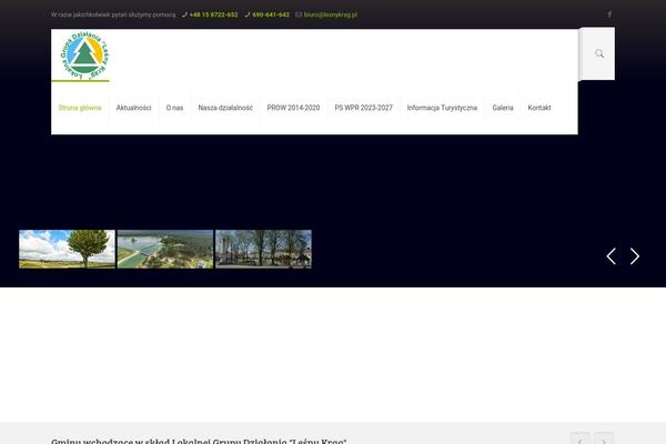 BeTheme Child theme site design template sample