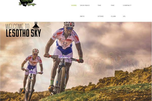 Stockholm Child theme site design template sample