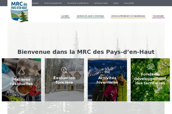 Mrc theme site design template sample