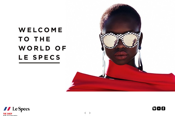 lespecs.com.au site used Lespecstheme