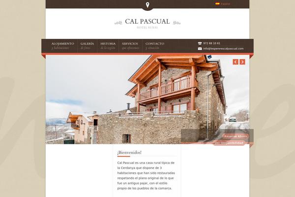 Nice Hotel theme site design template sample