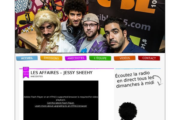 lespetitesanecdotes.ca site used Lespetitesanecdotes