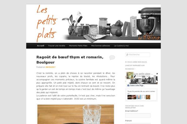 Site using Twenty Eleven Theme Extensions plugin