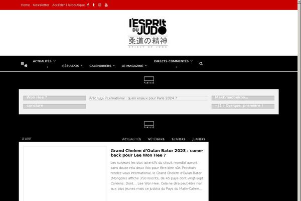 Site using Accesspress-social-pro plugin