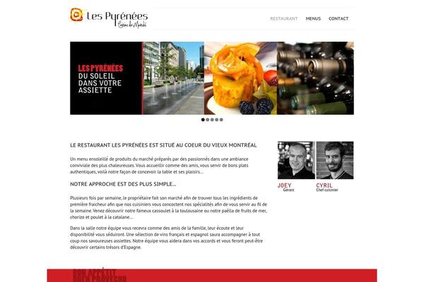 lespyrenees.ca site used Headway-1