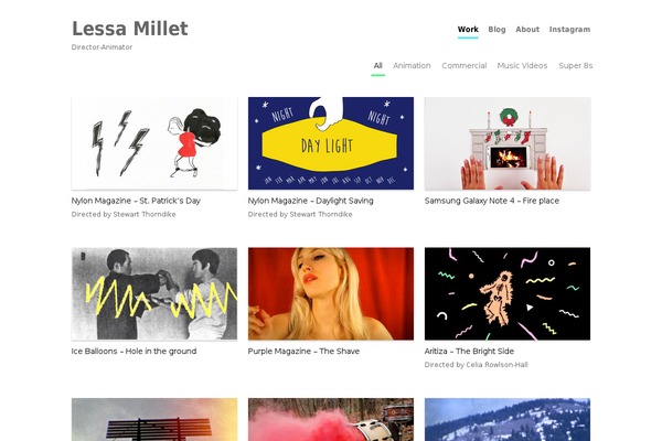 Workality Lite theme site design template sample