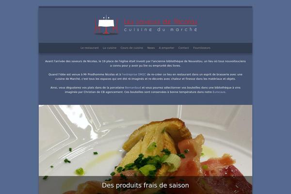 Mataam theme site design template sample