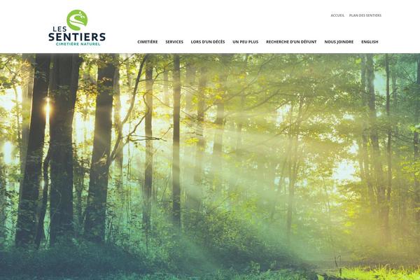 lessentiers.ca site used Les-sentiers
