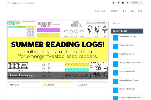 Extra theme site design template sample