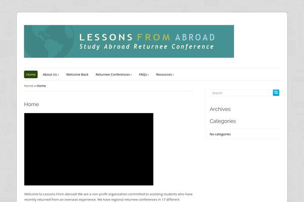 Smallbiz theme site design template sample