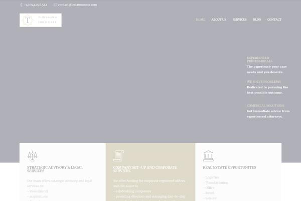 Etalon theme site design template sample