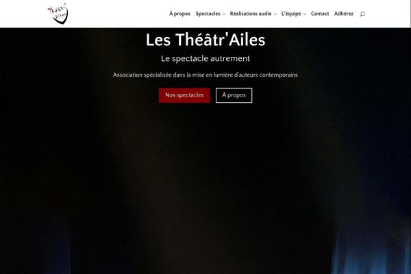 lestheatrailes.com site used Theme-enfant