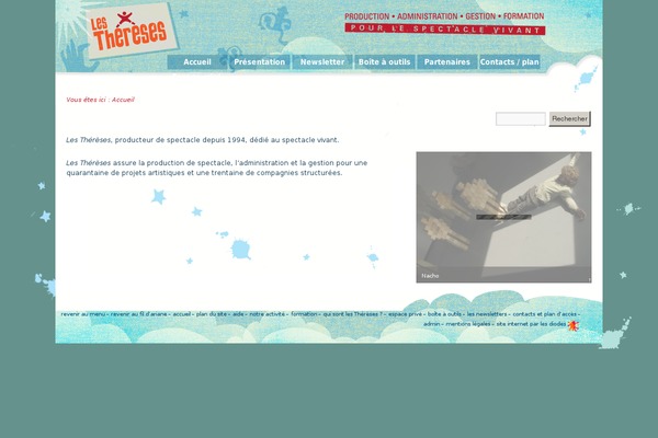 Twenty Ten theme site design template sample