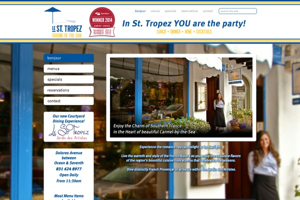 lesttropez.com site used Amantina