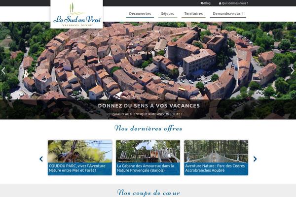 Integral theme site design template sample