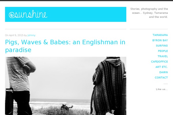 Ravage theme site design template sample