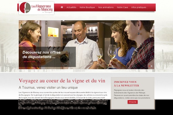 Site using FancyBox plugin