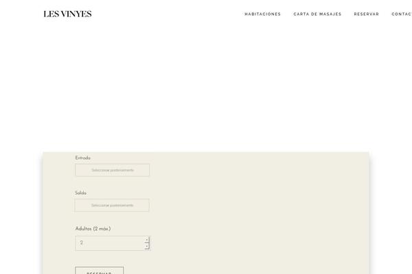 lesvinyes.com site used Alloggio