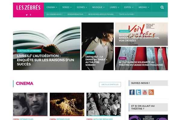 Fraction theme site design template sample