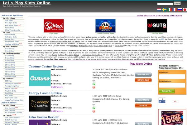 Site using WP Page Numbers plugin