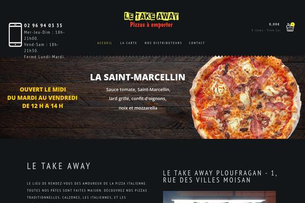 Vincent theme site design template sample