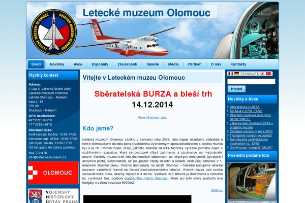 Site using Čeština pro WordPress plugin