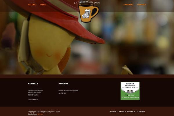 Verona theme site design template sample