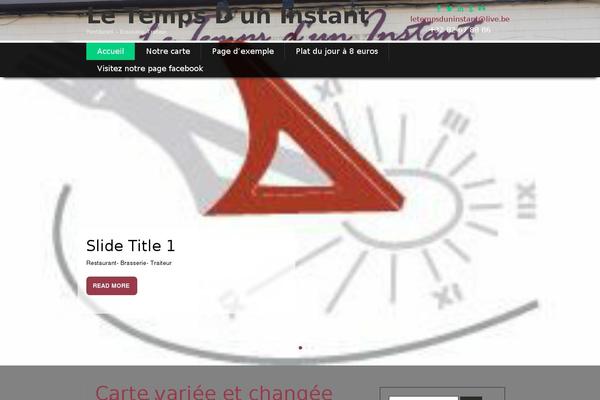 Clovemix theme site design template sample