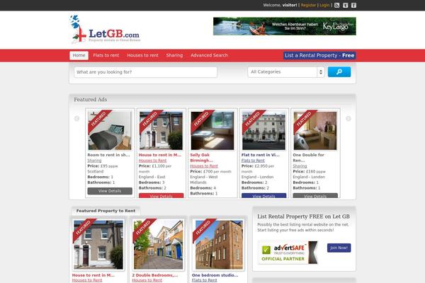 ClassiPress theme site design template sample