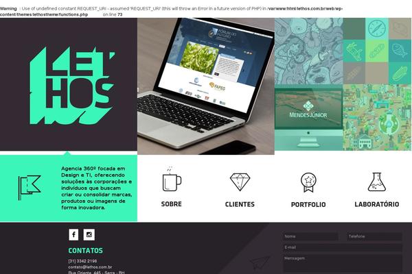 lethos.com.br site used Lethostheme