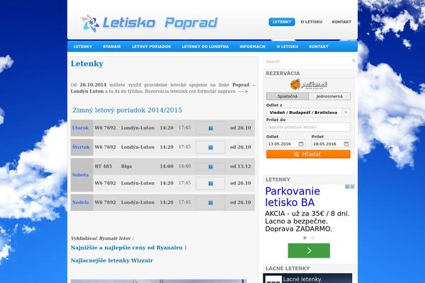 Noble theme site design template sample