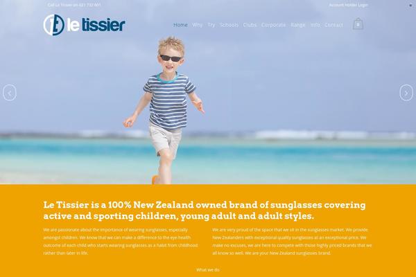 Ronneby theme site design template sample