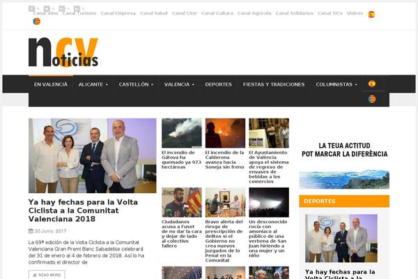 Site using Newscodes plugin